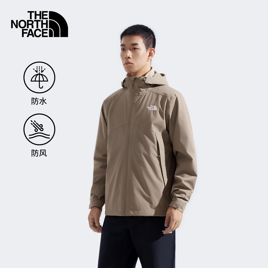 北面男防水硬壳冲锋衣户外流光风防风徒步外套TheNorthFace|8GQ6