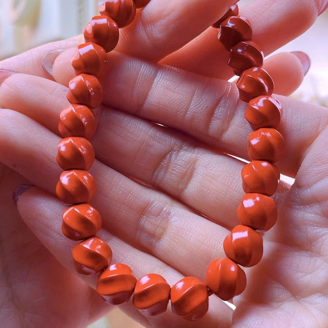 石榴石手链未镶嵌微*