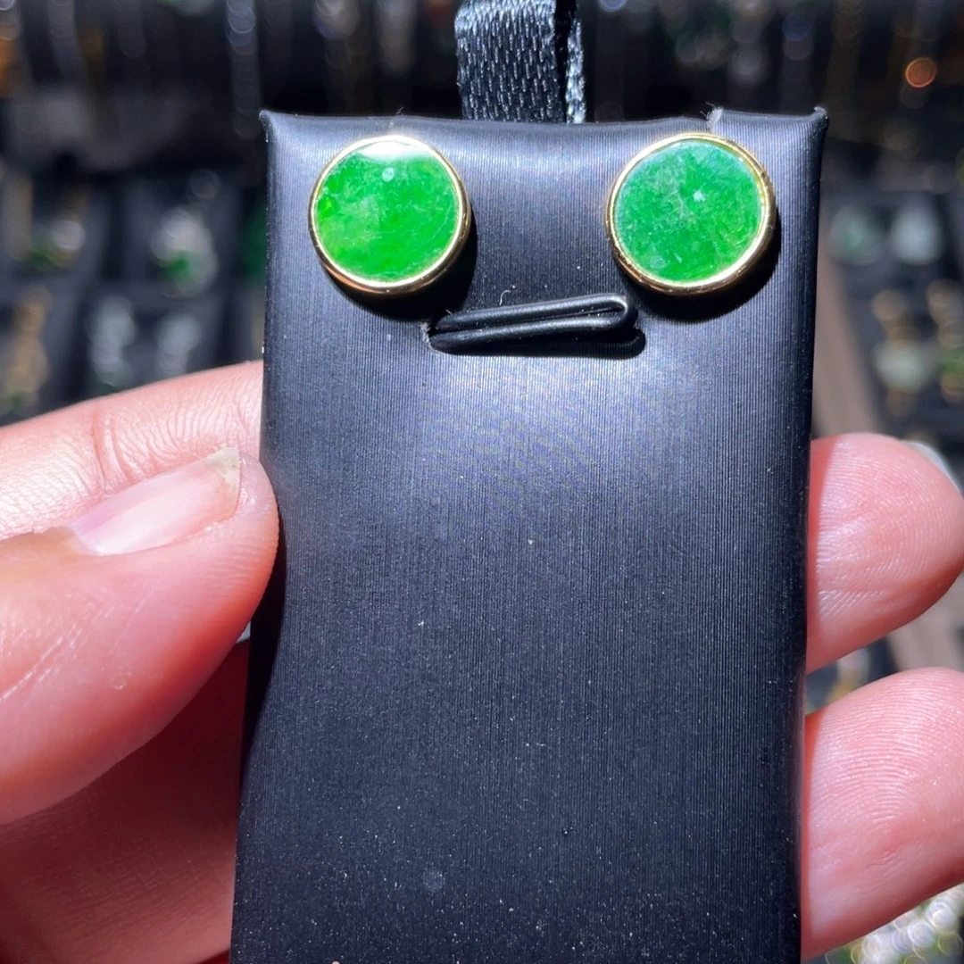 翡翠银S925镶嵌颈饰