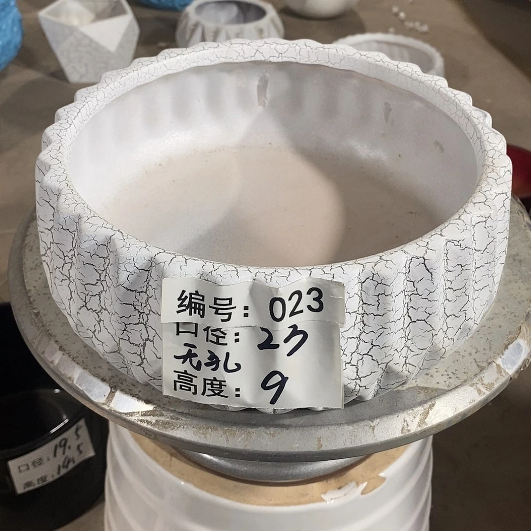 【闪购商品】陶瓷微瑕花盆-023-1个