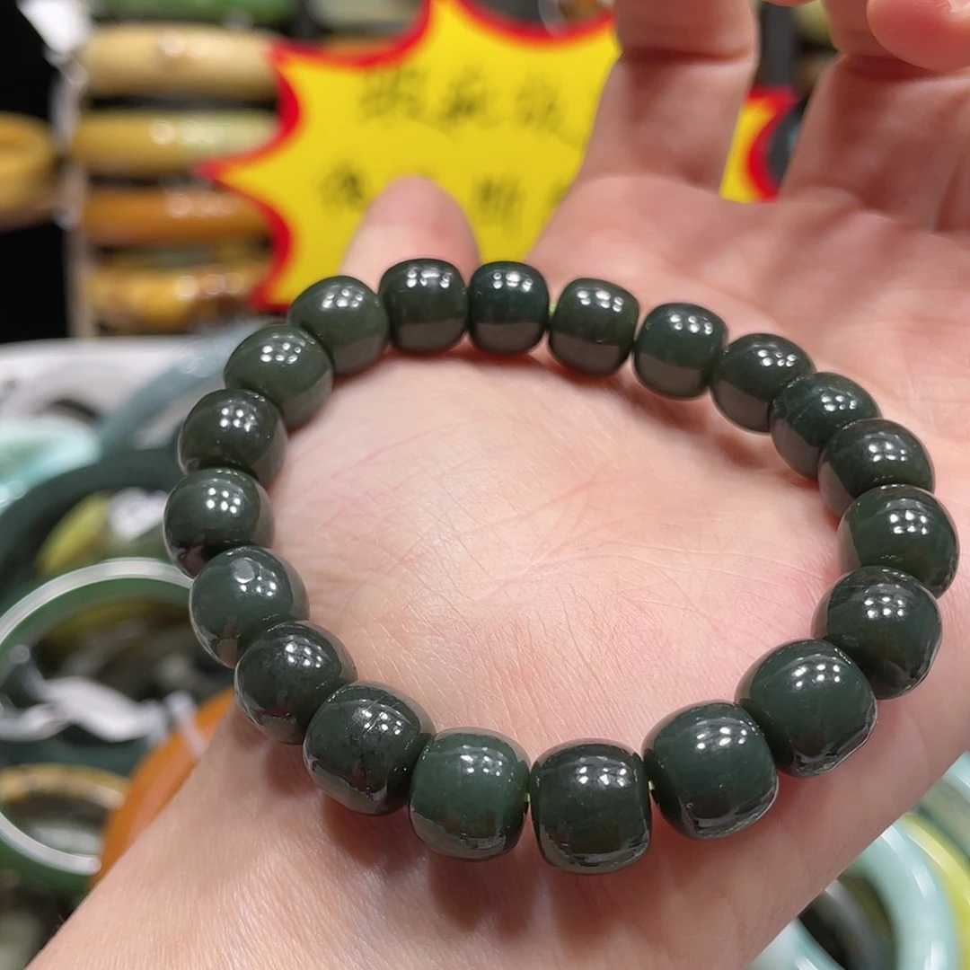 和田玉手串未镶嵌