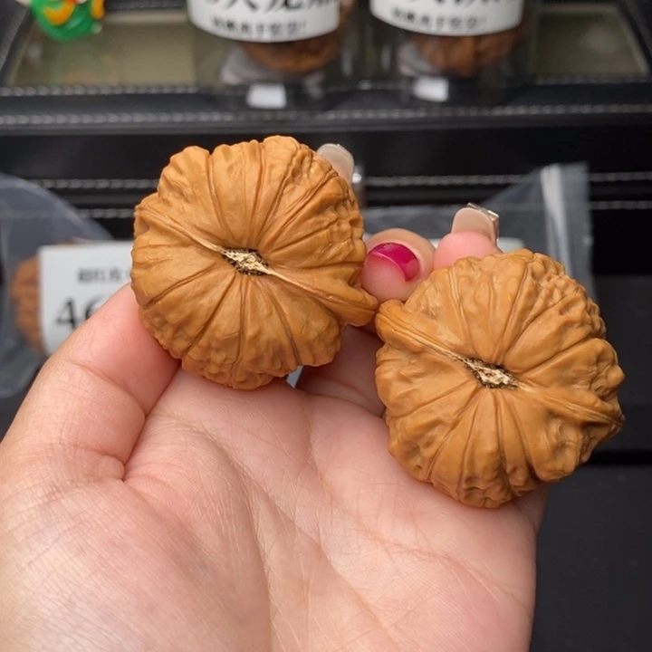 把件文玩核桃南瓜42肉球