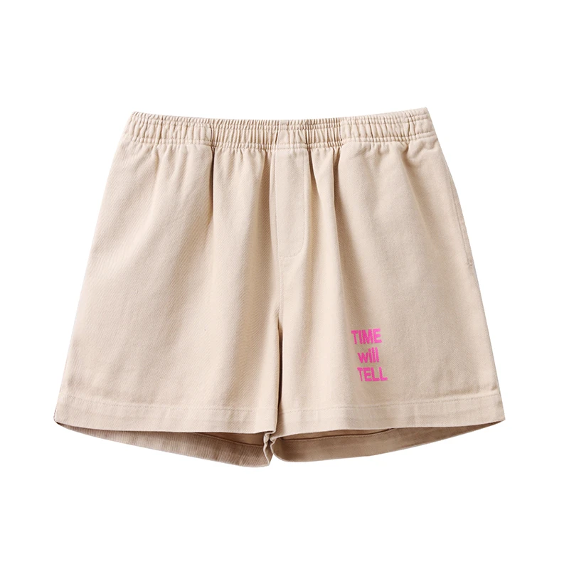 Drakcle Boo孟博龙春夏美式五分字母休闲潮流印花时尚百搭男短裤