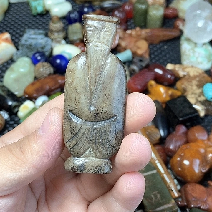 和田玉未镶嵌颈饰94