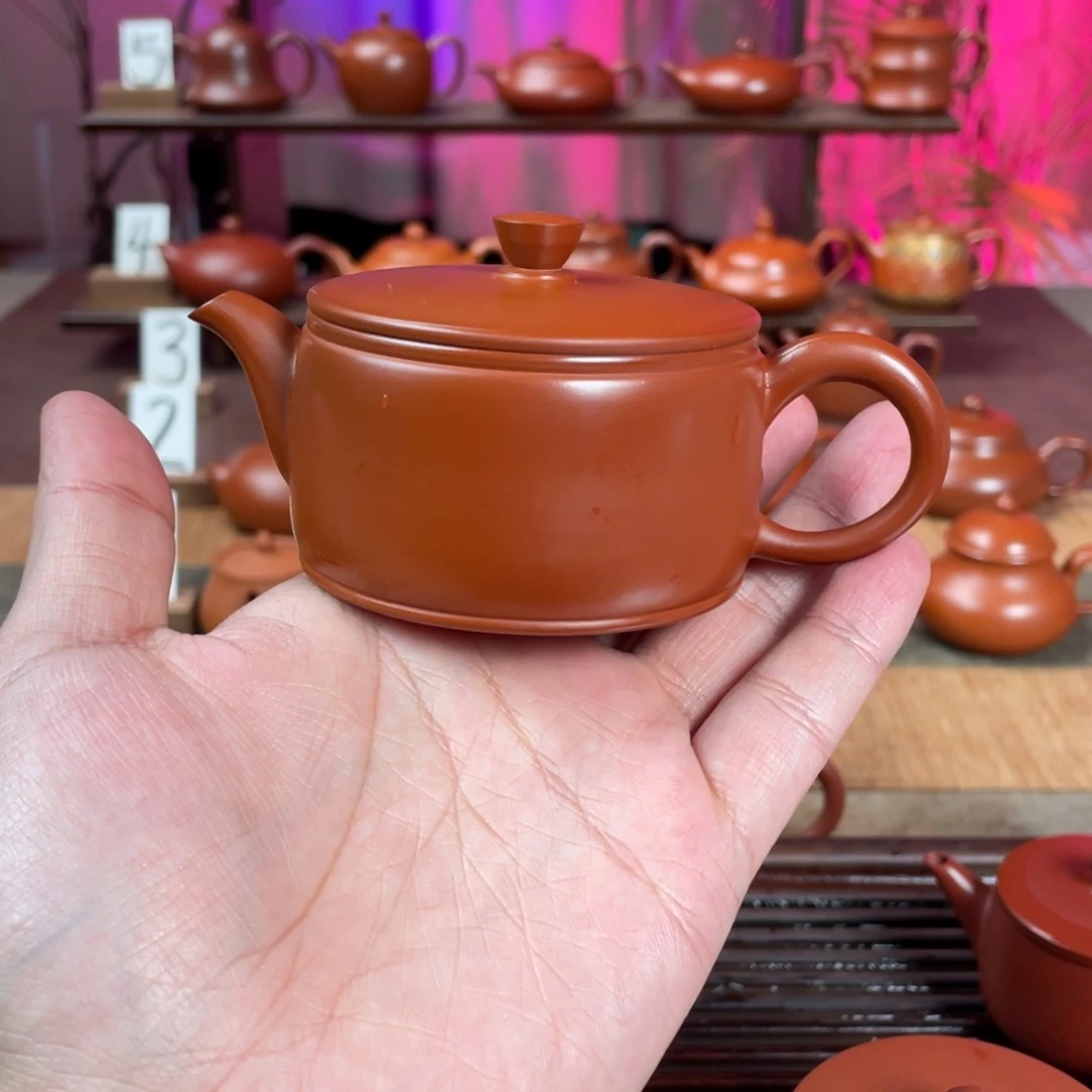 元***哥茶壶紫砂精工潮式汉瓦120cc