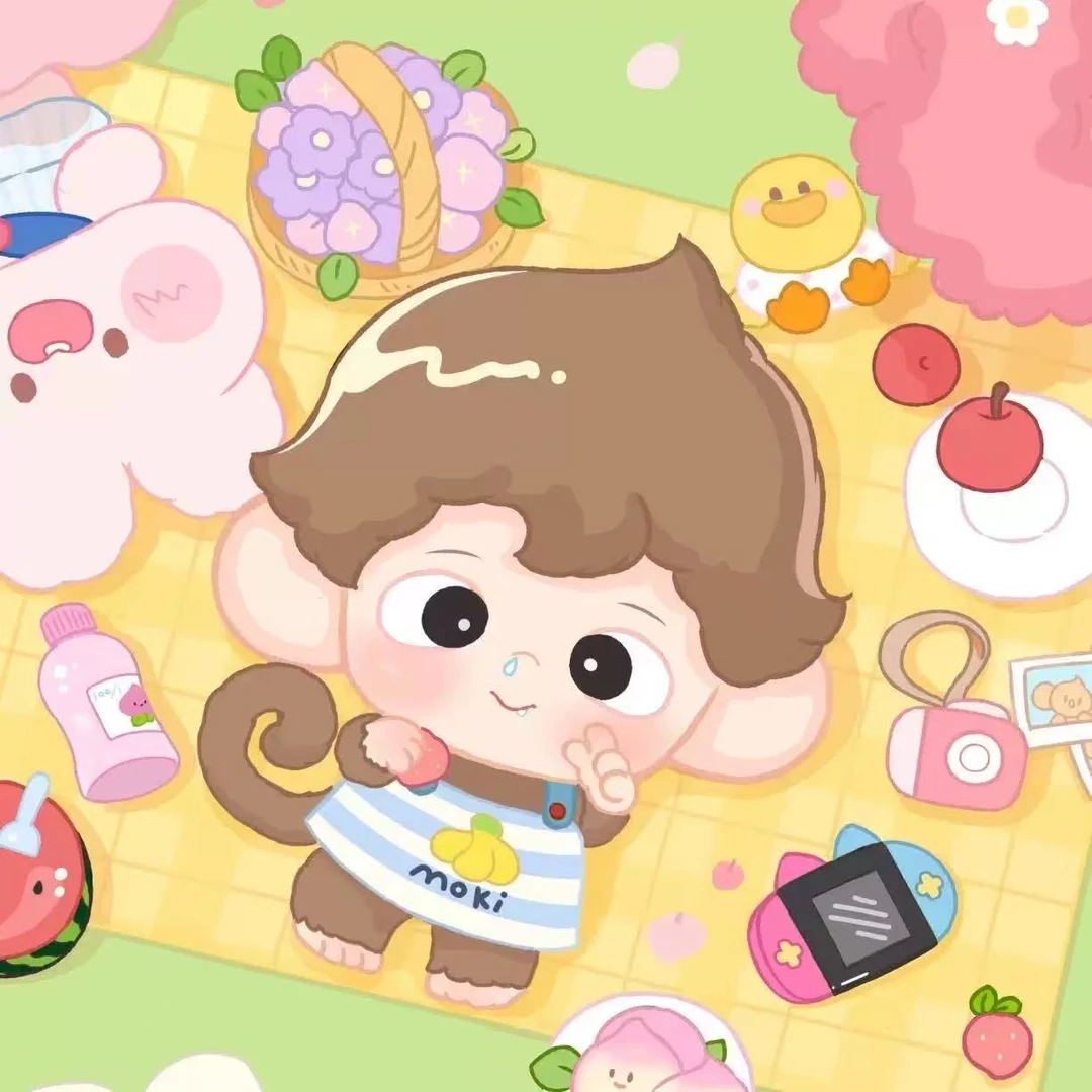 【拆盒】Moki时光漫相集mini盲盒可爱小猴子