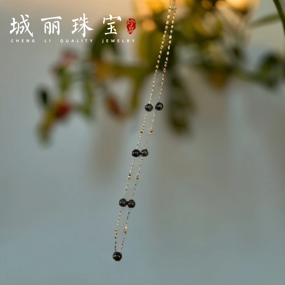 非金属皮质项链 舒满天星项链/条ZJD-15