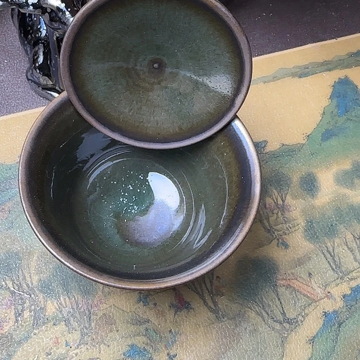 茶盏建盏杯主人杯龙窑柴烧