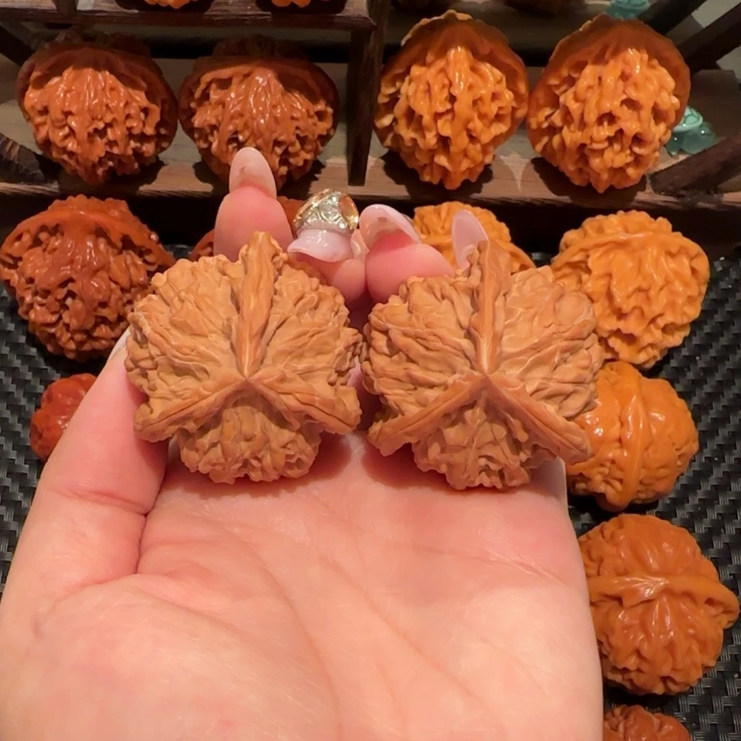 吊坠文玩核桃盘山三棱41精品1540