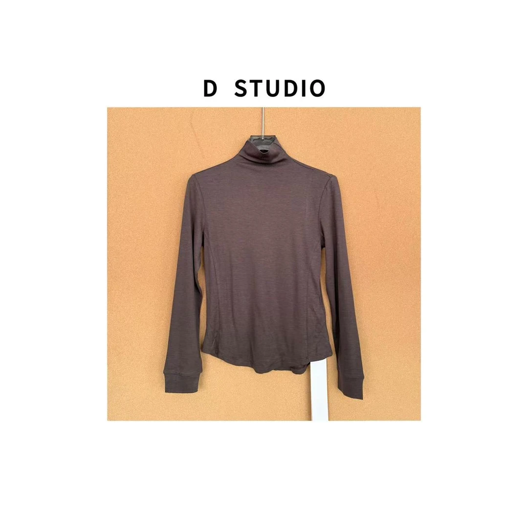 D STUDIO 三色高领打底 D3351