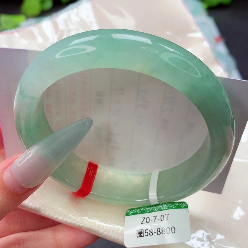 【闪购商品】翡翠手镯未镶嵌缅甸天然a货翡翠手镯