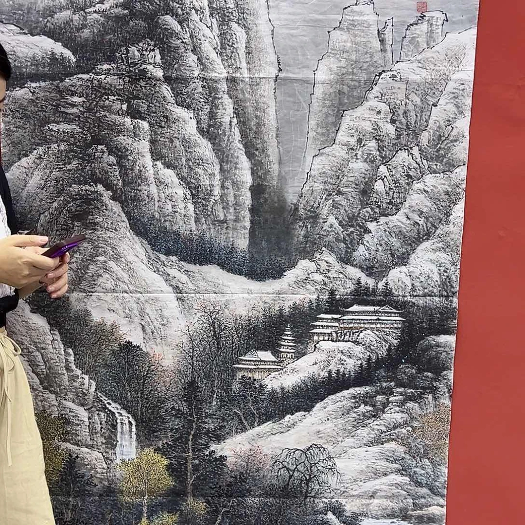 国画事事顺心如意万事如意万事