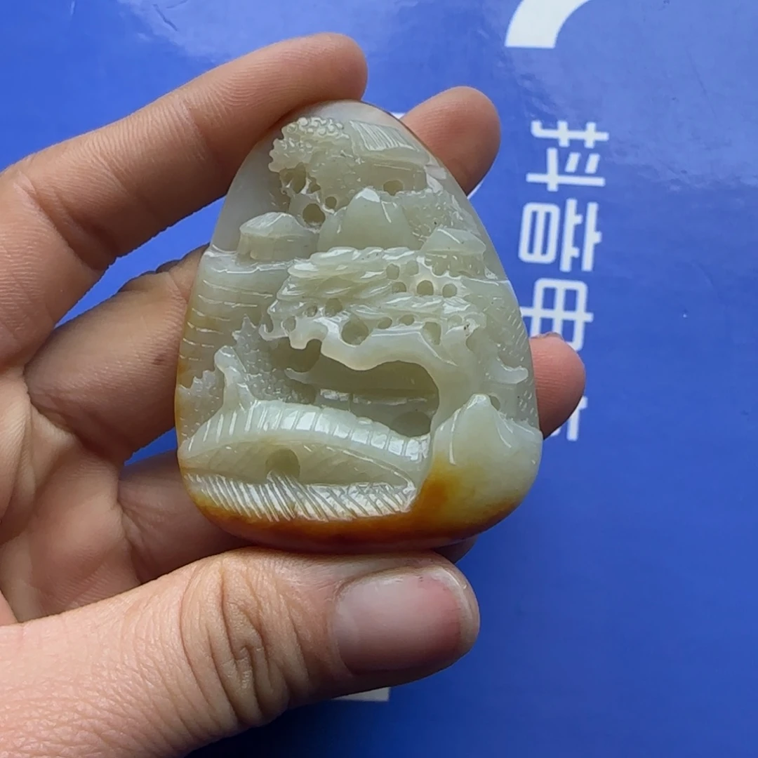 和田玉挂件未镶嵌