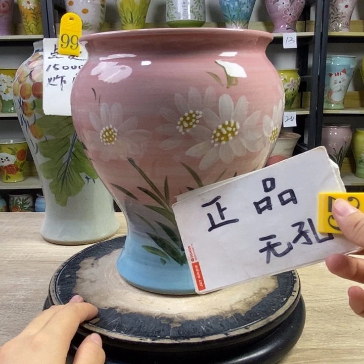 景德镇高温陶瓷花盆