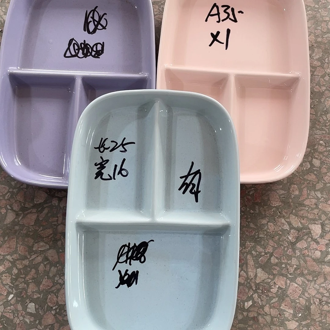 瓷片微瑕陶瓷餐具套装35