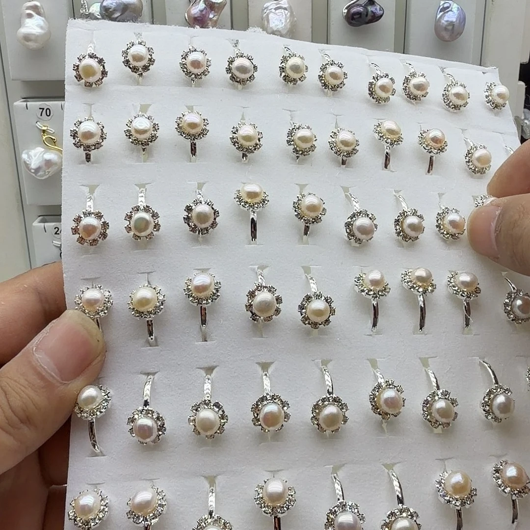 合金淡水珍珠颈饰