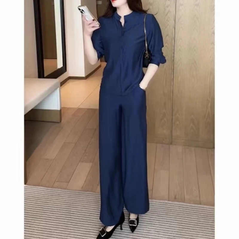 （运费险）2025春秋新款休闲时尚穿搭气质洋气宽松减龄显瘦长袖套装