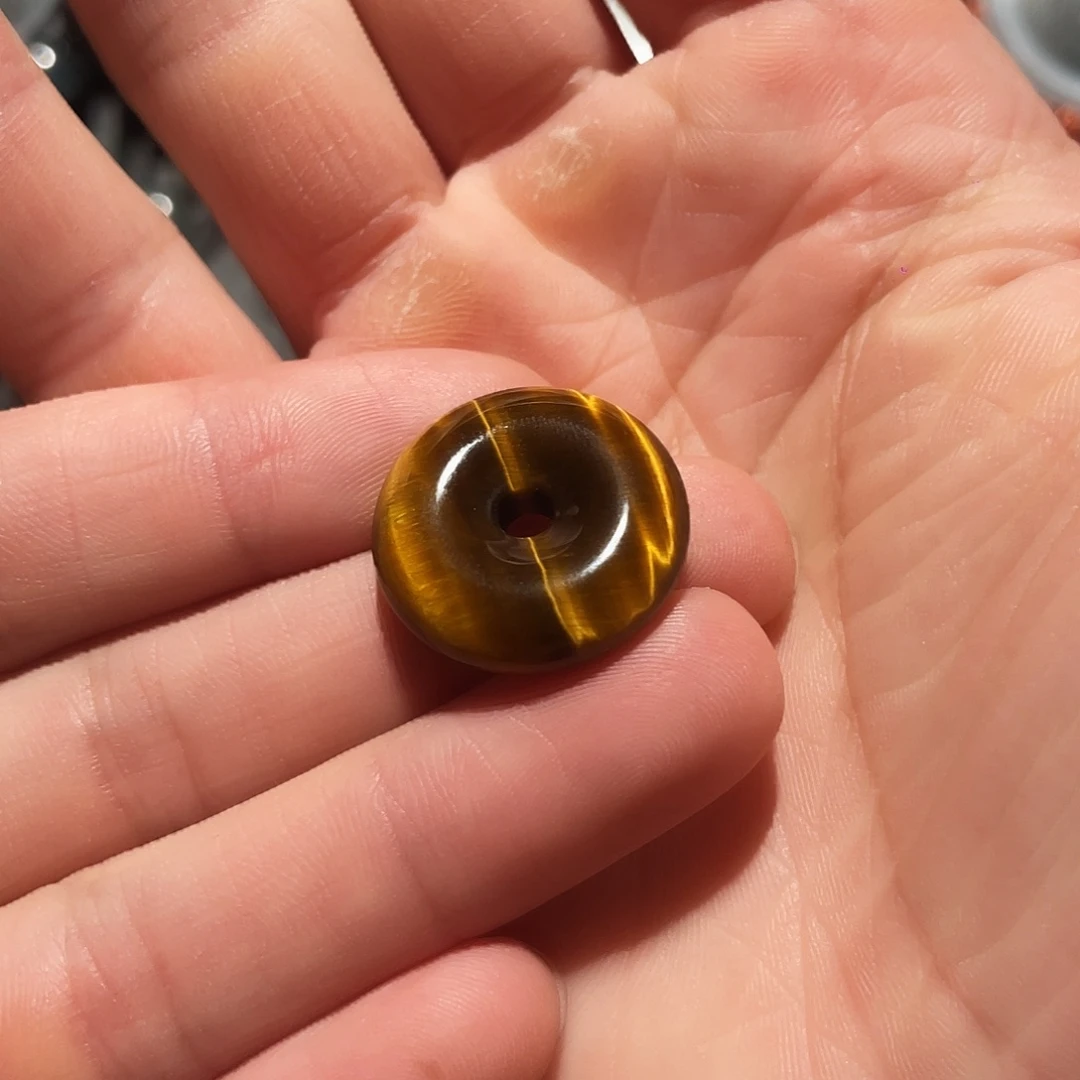 木变石（虎睛石）未镶嵌吊坠(不含链)