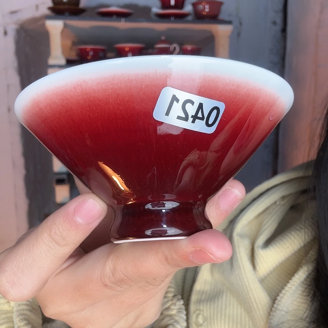 瓷片景德镇郎红陶瓷