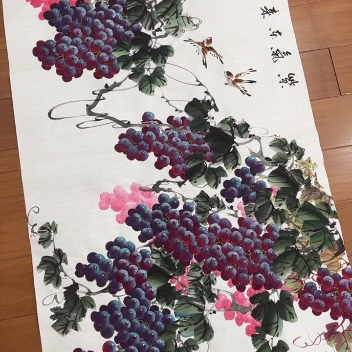国画纯手绘手工国画作品福利138/68