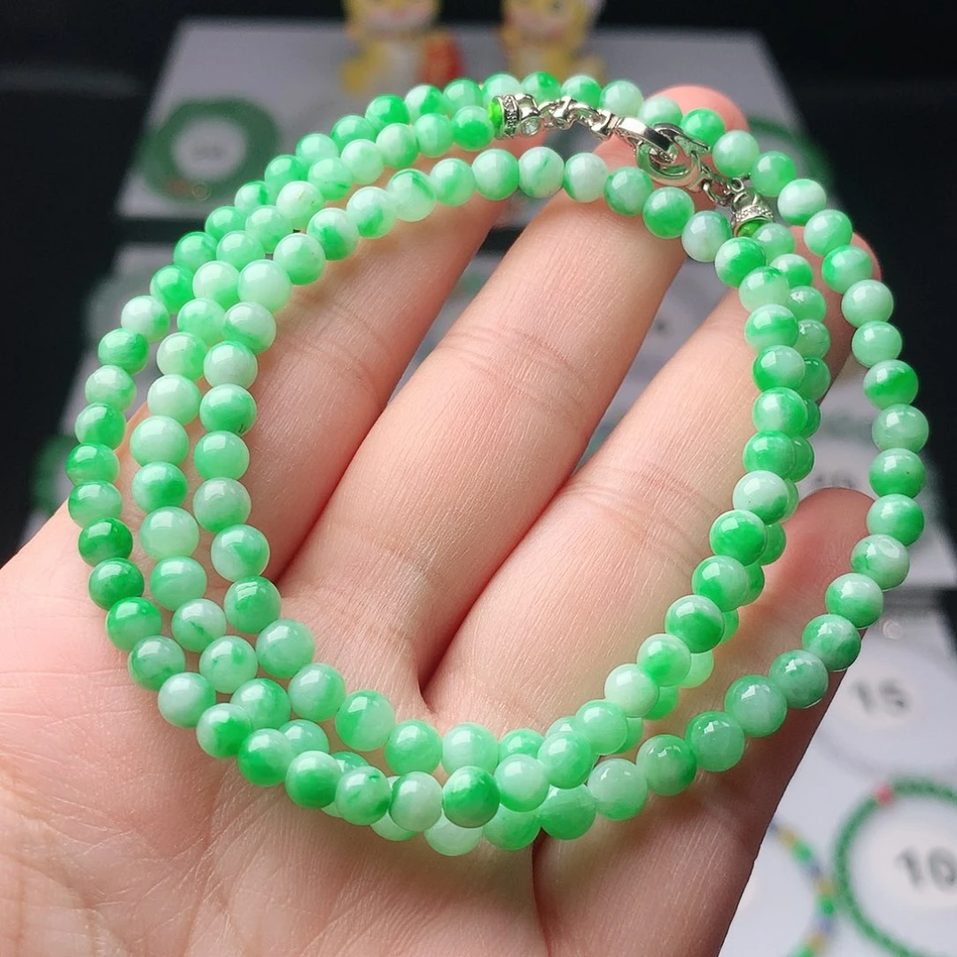 翡翠未镶嵌手链翡翠