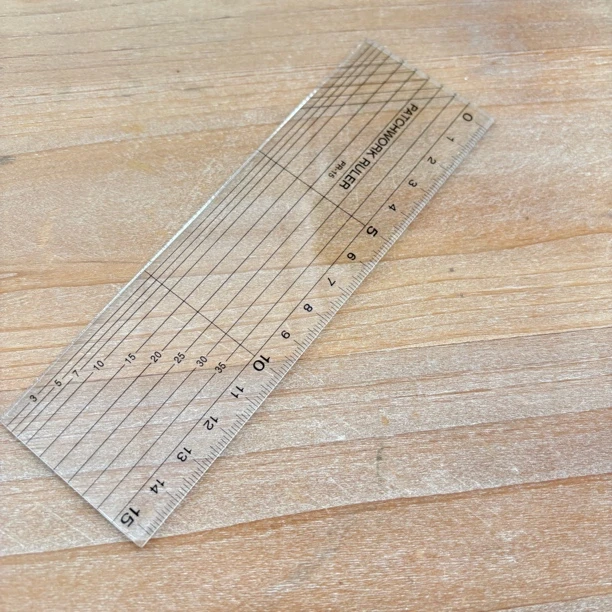 H1392 拼布缝份尺G，15*5cm