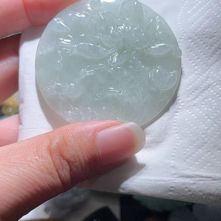 颈饰未镶嵌翡翠天