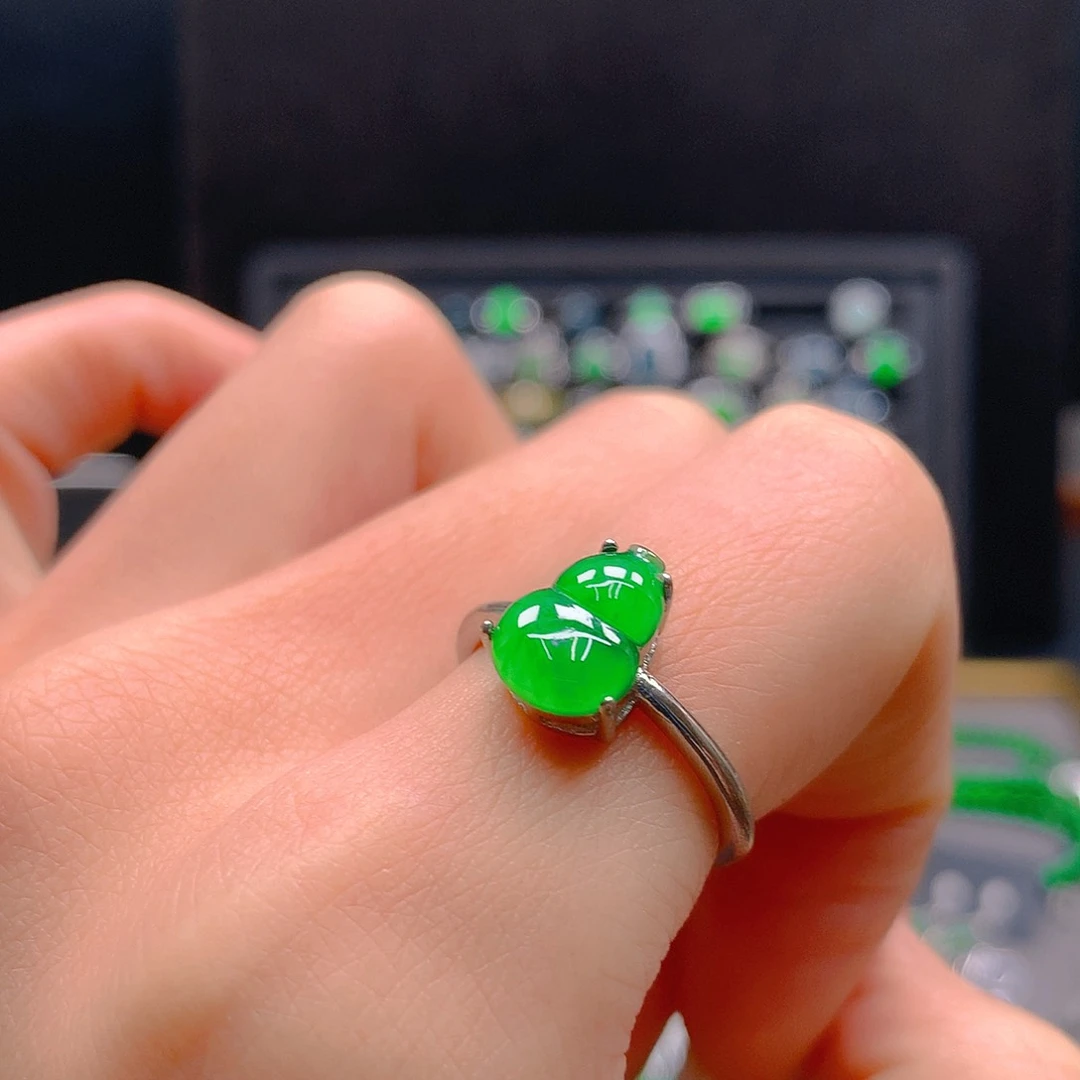 未镶嵌戒指翡翠天然翡翠