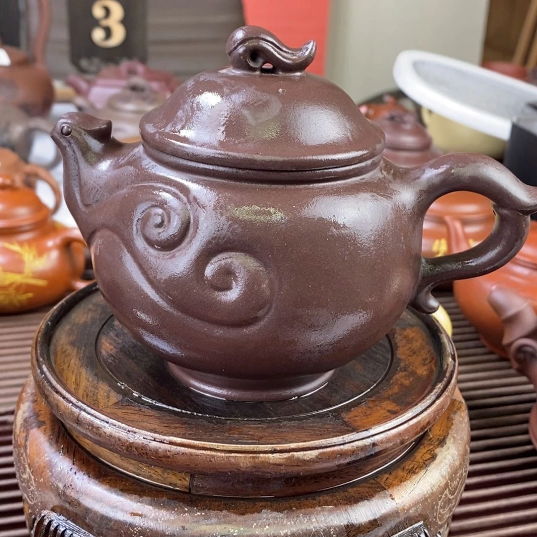 茶壶紫泥原矿手工160