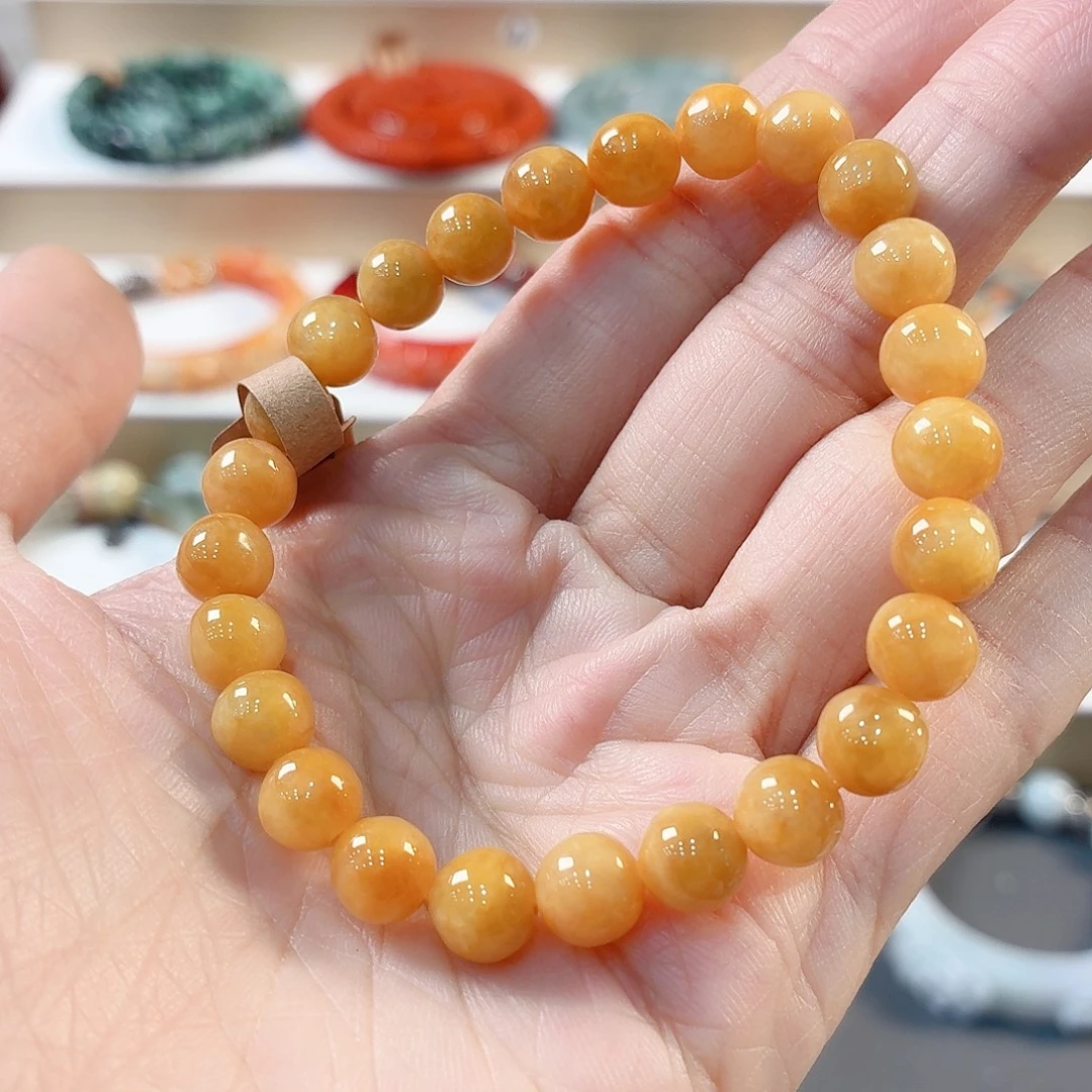 翡翠未镶嵌手链手串