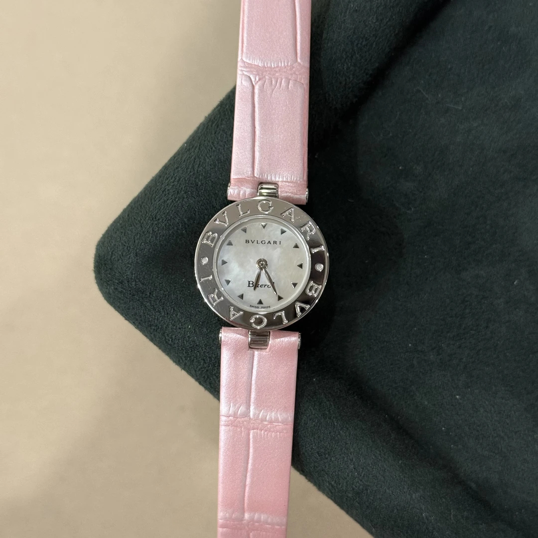 95新 BVLGARI/宝格丽 B.ZERO1系列/22mm/石英/女表白贝母