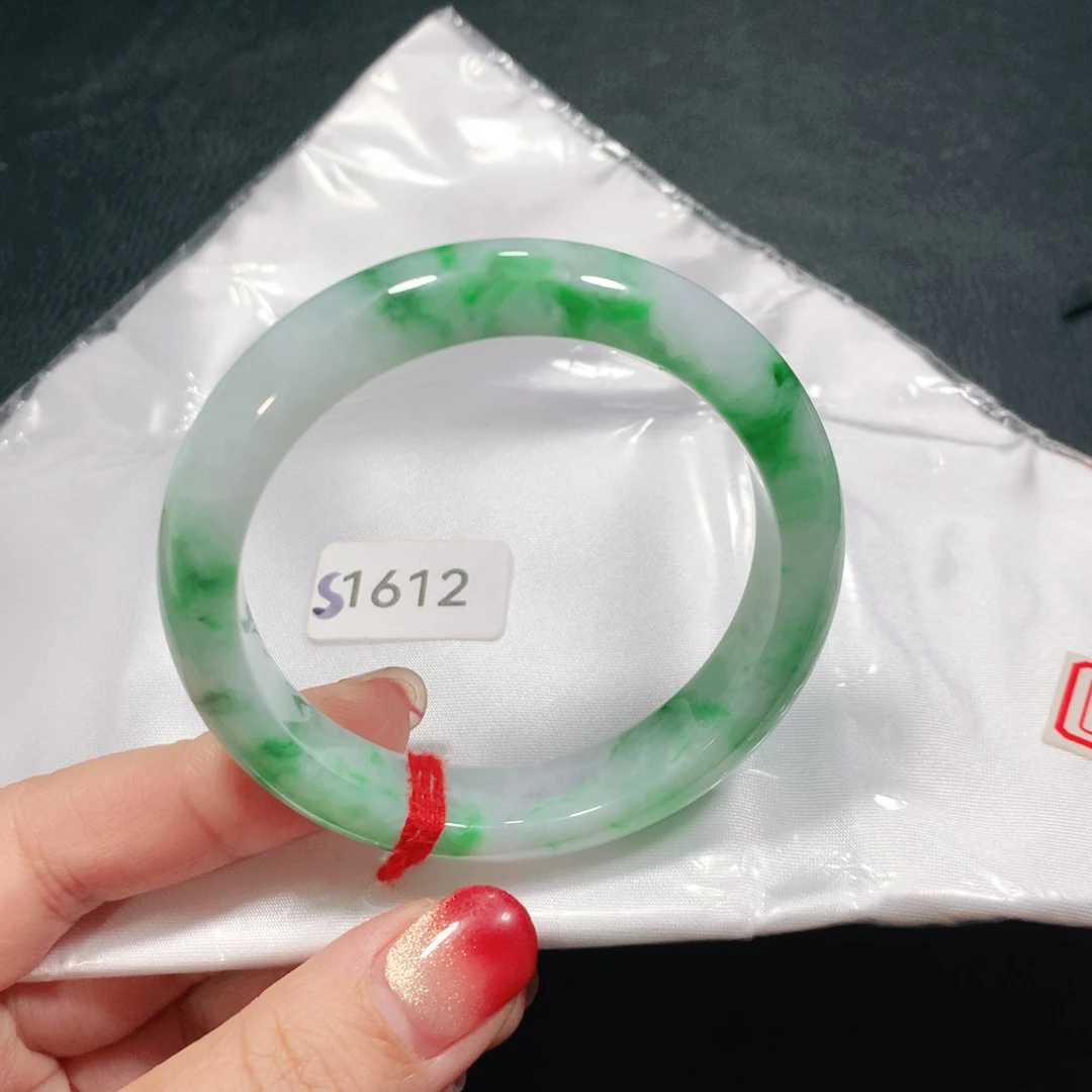 翡翠未镶嵌手镯S1612-03