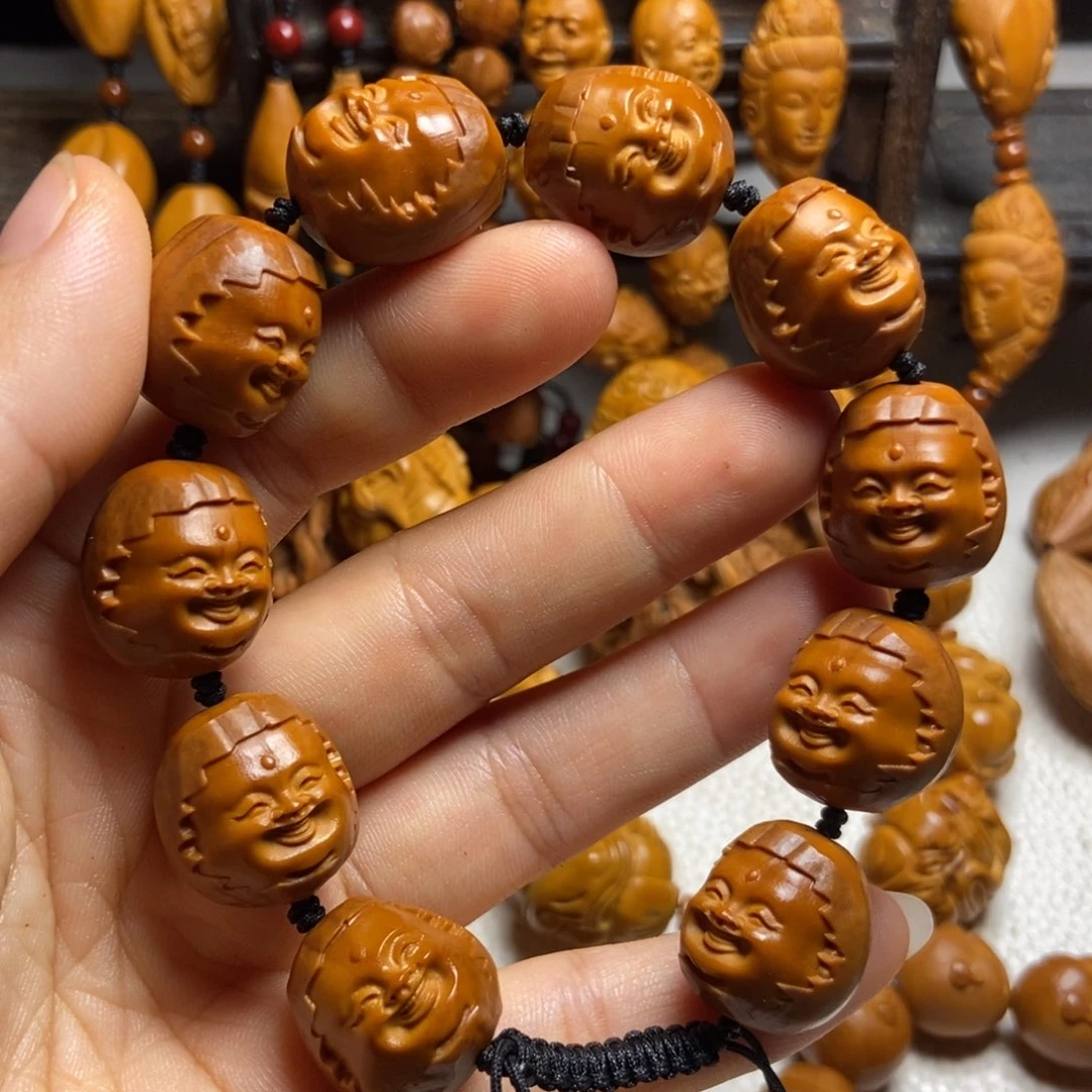 【闪购商品】手串/手链橄榄核包衣开心