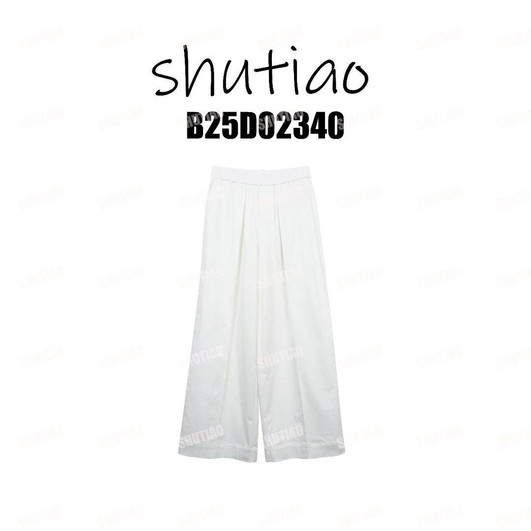 【SHUTIAO】2025秋冬：新款小众设计款裤子B25D02340