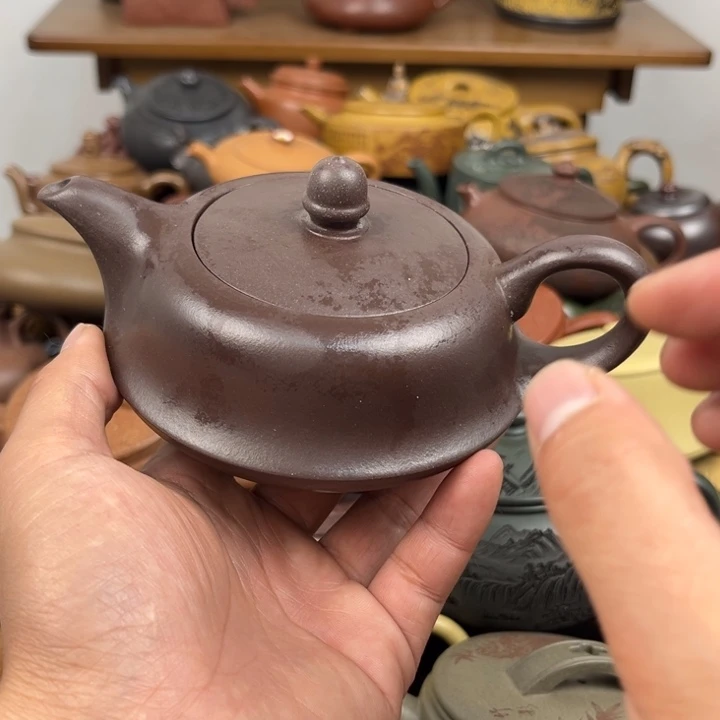 茶壶紫砂紫砂微瑕
