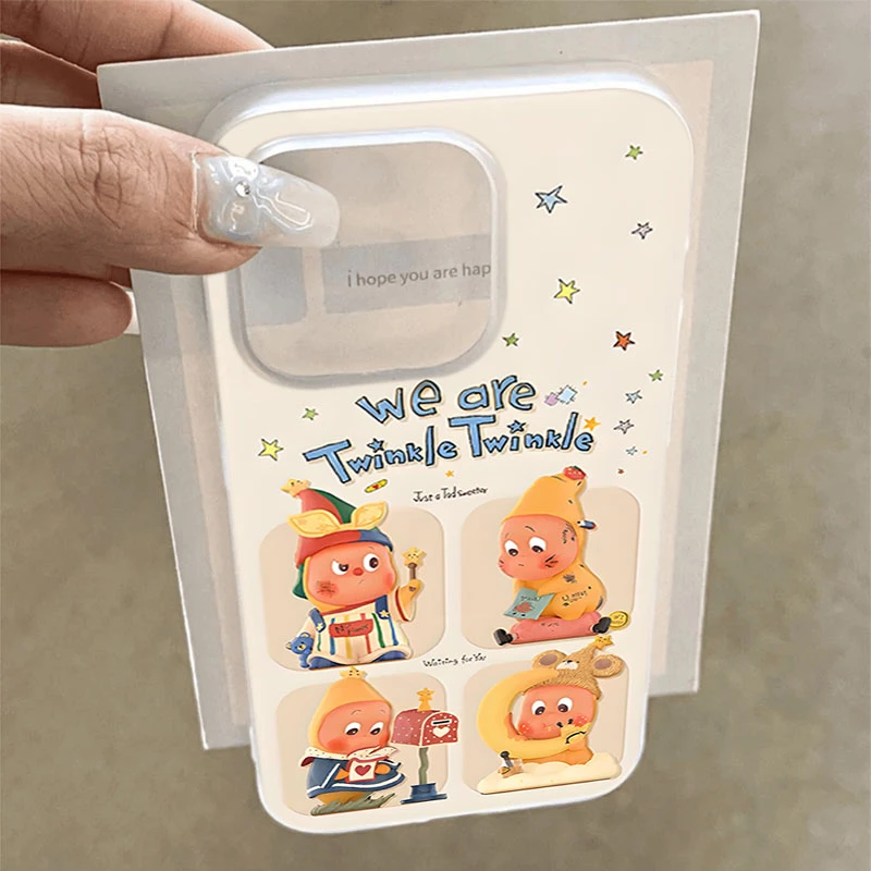 信箱星星人适用iphone17promax苹果16手机壳15软14防摔13/12/11