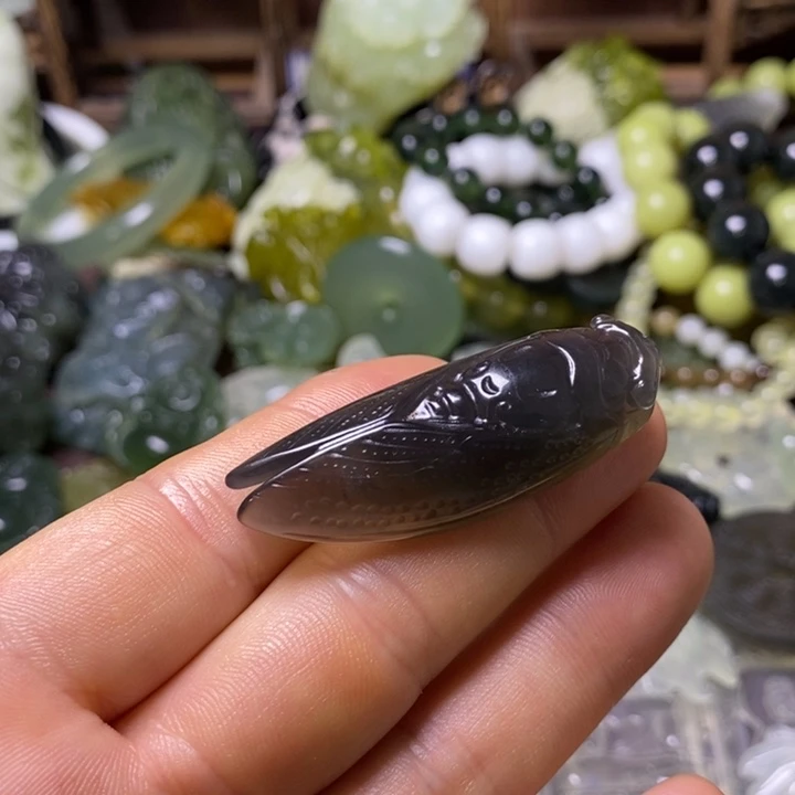 岫玉未镶嵌岫玉颈饰