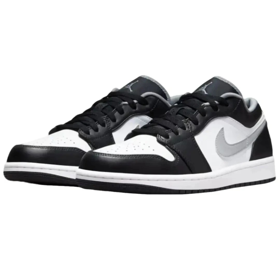 NIKE/耐克jordan aj1黑灰影子灰低帮休闲板鞋运动鞋男553558040