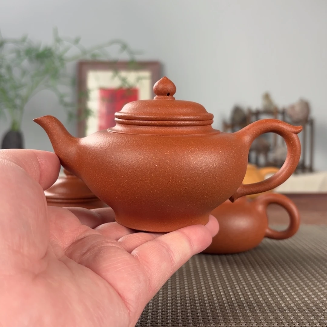 紫砂茶壶黄龙山原矿紫砂壶230
