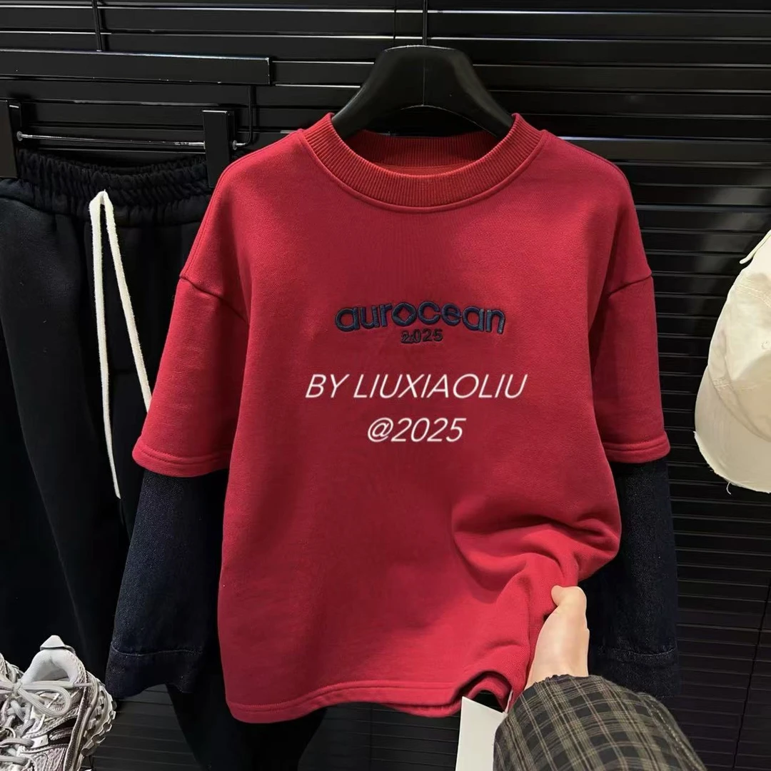 杭州六小六正版 BY LIUXIAOLIU春季儿童假两件卫衣15405