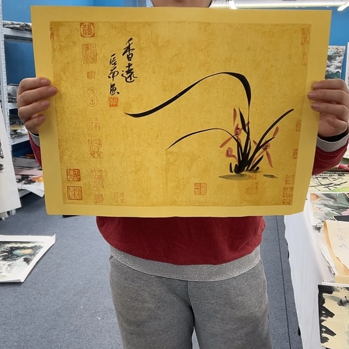 国画纯手绘作品欣赏