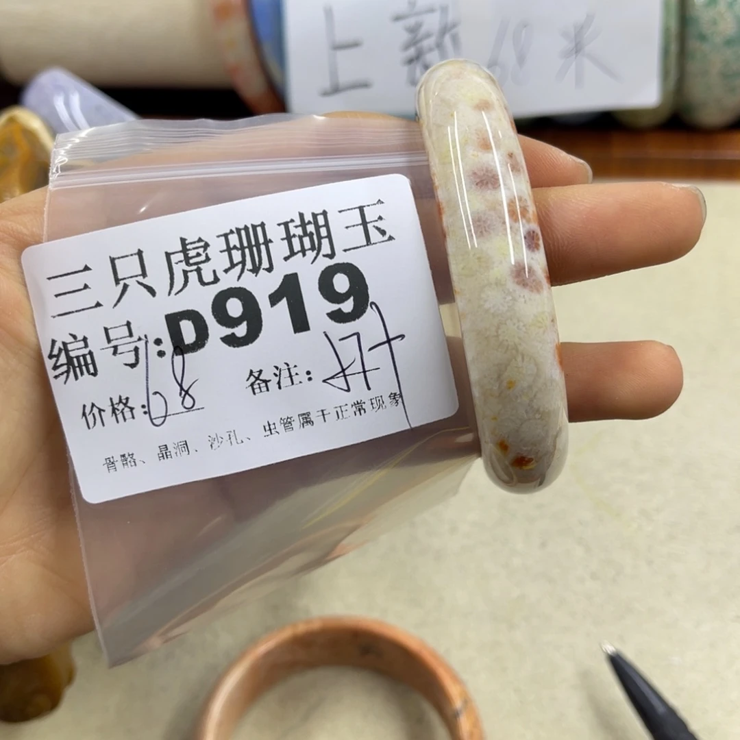 无***念硅化珊瑚（珊瑚玉）未镶嵌h