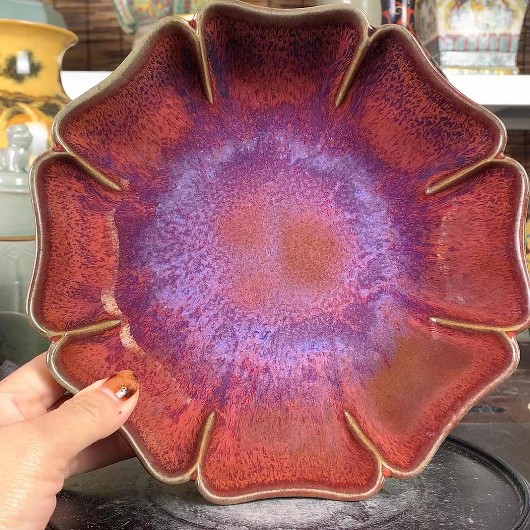 摆件瓷器真的很漂亮的