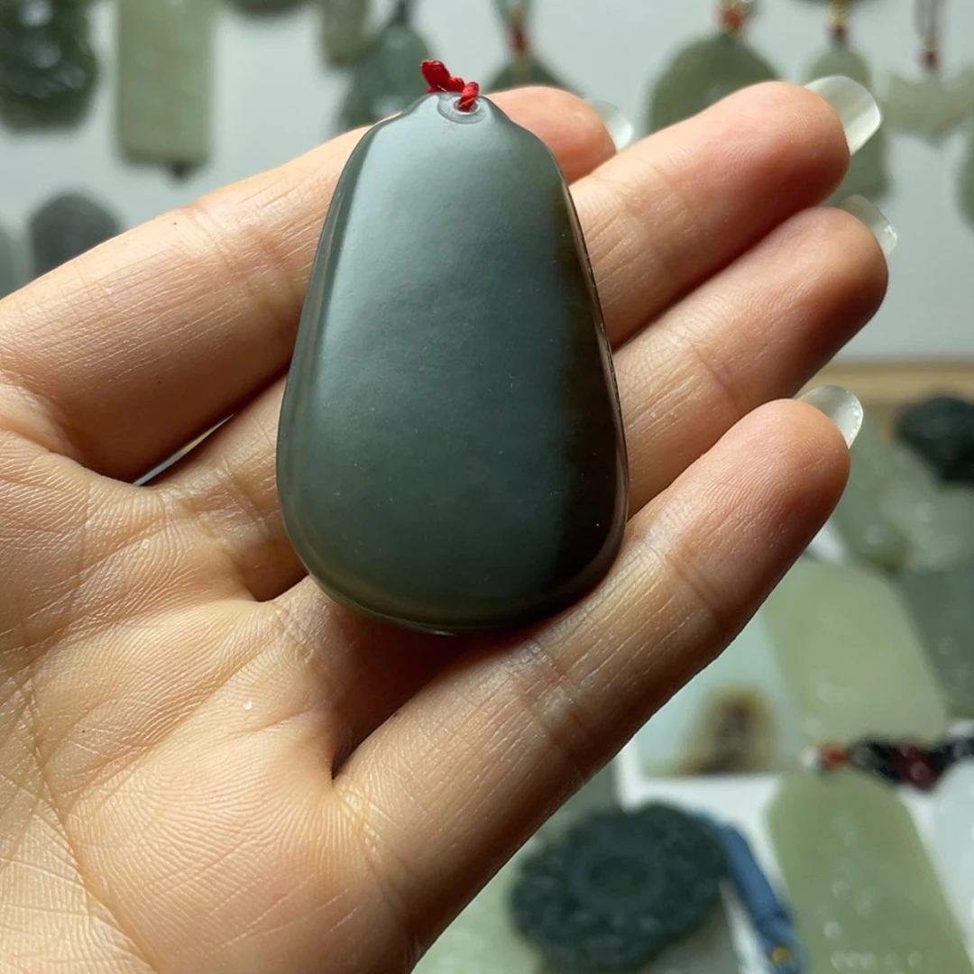 【闪购商品】和田玉未镶嵌车挂康*馨