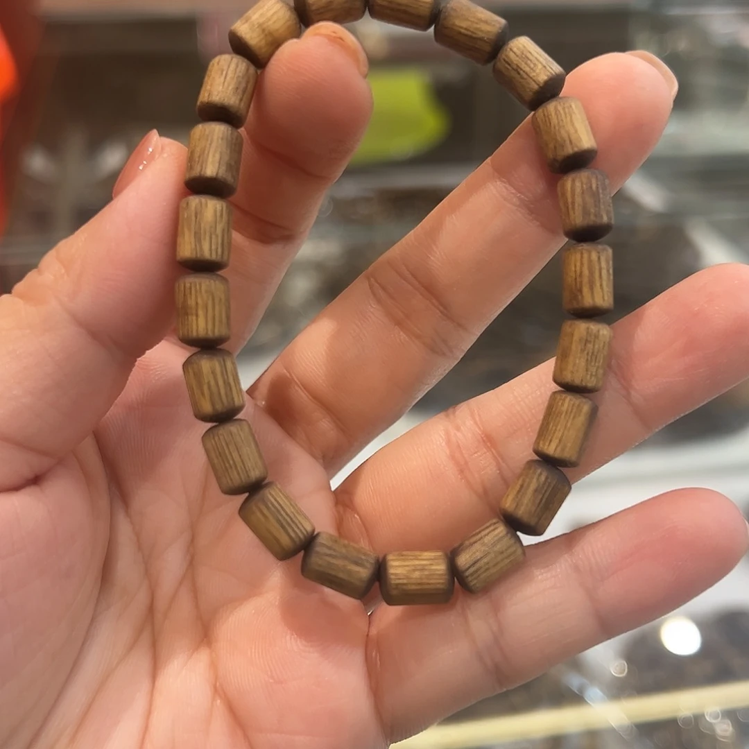 沉香碎屑沉香06随行桶珠