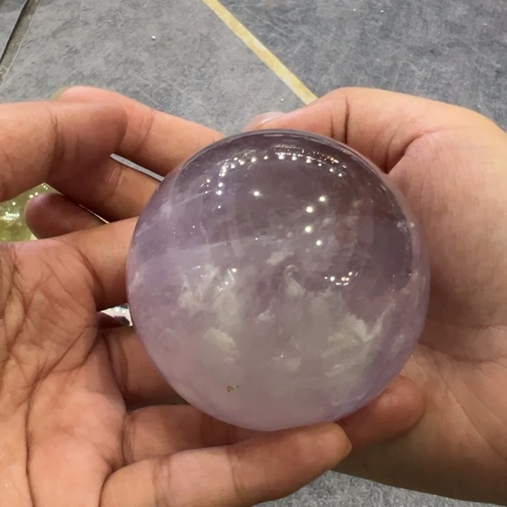 水晶大型摆件（非配饰）未镶嵌天然紫水晶球