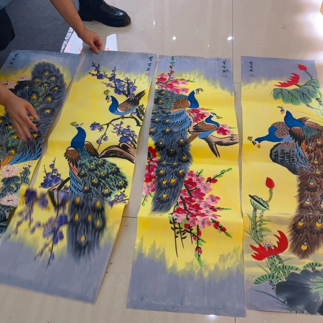 国画WT手绘作品任发