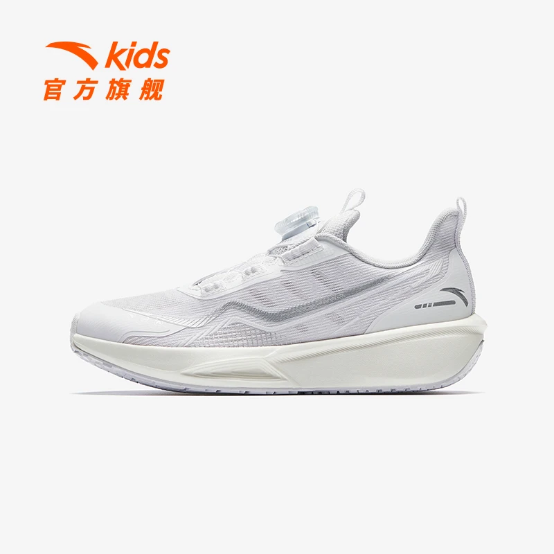 安踏儿童男女大童跑鞋2025年夏季款透气舒适中大童轻盈跑步运动鞋