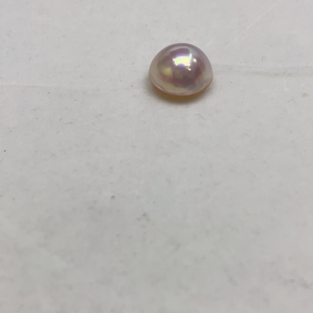 拼合珍珠（马贝珠）裸珠银S925镶嵌