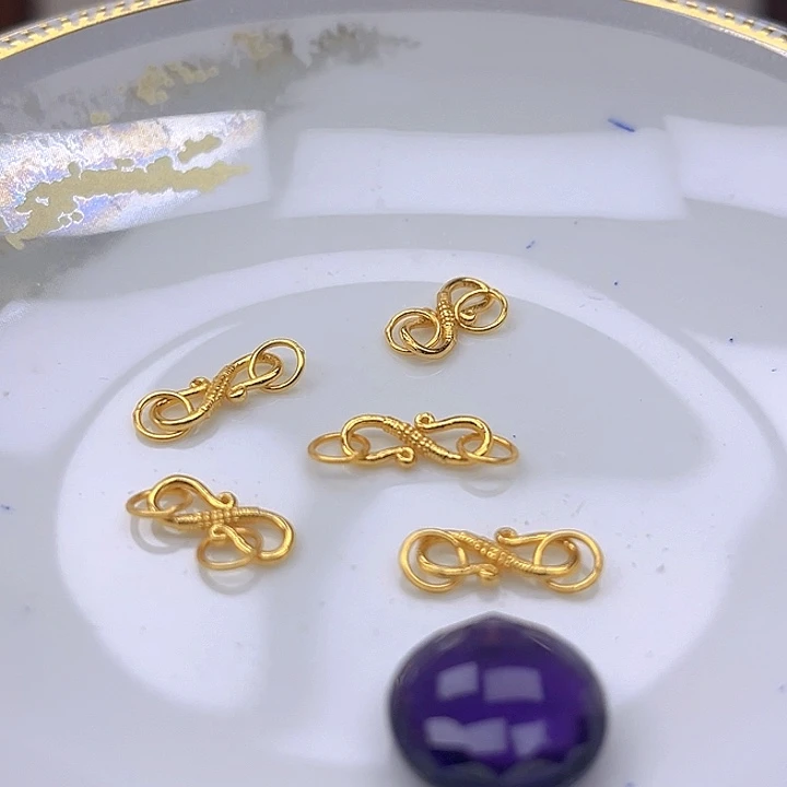 银S925镶嵌颈饰紫晶紫晶925镶嵌39